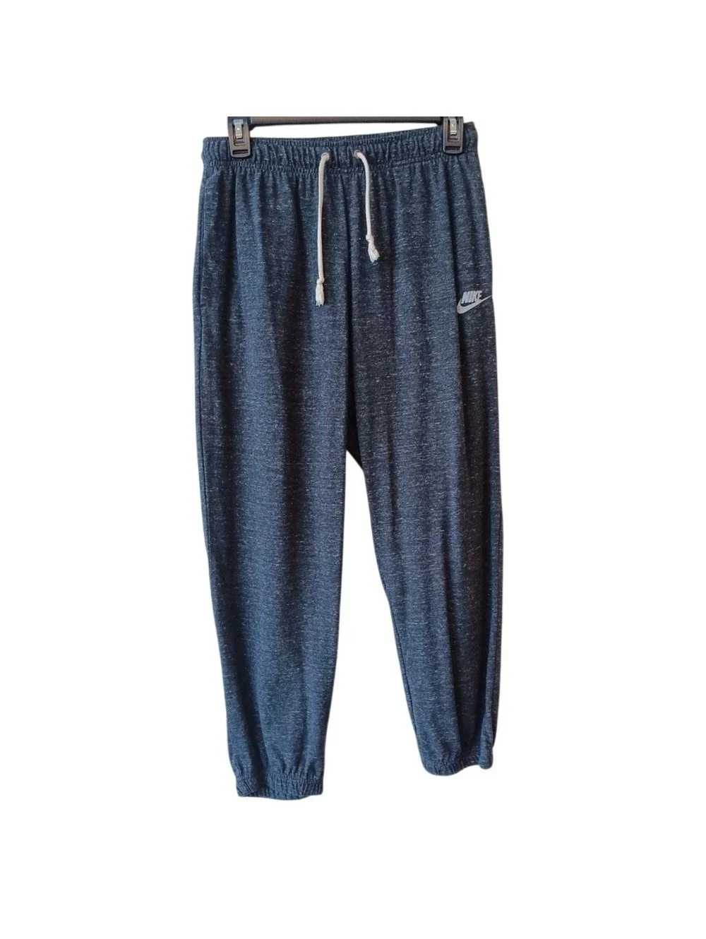 Nike Women's Mottled Black Sportswear Vintage Tapered Jogger Pants Size S